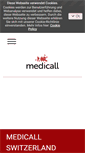 Mobile Screenshot of medicall.ch